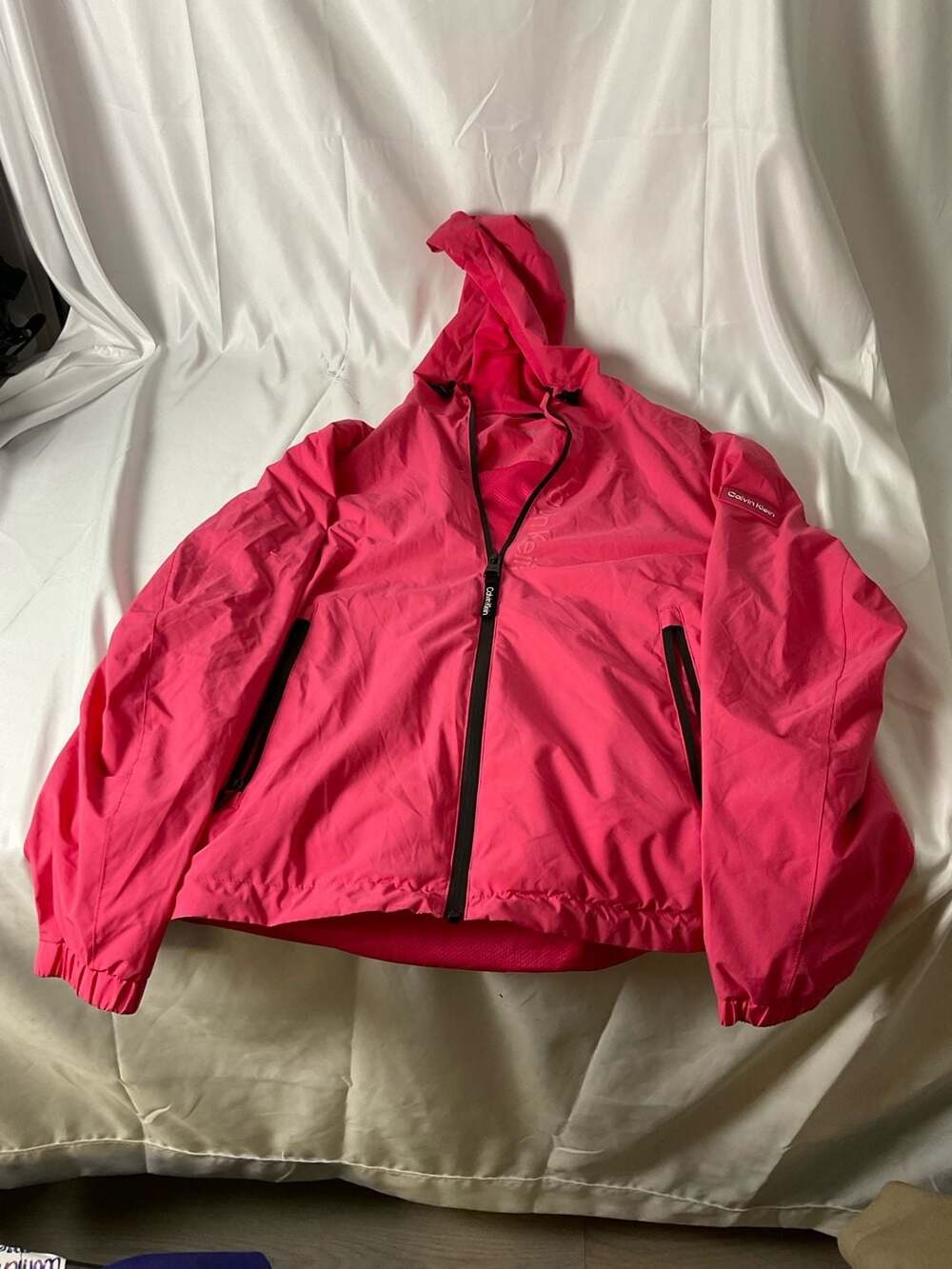 Calvin Klein Windbreaker Size S Pink